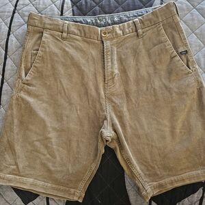 VISSLA Tan Corduroy Men’s Shorts